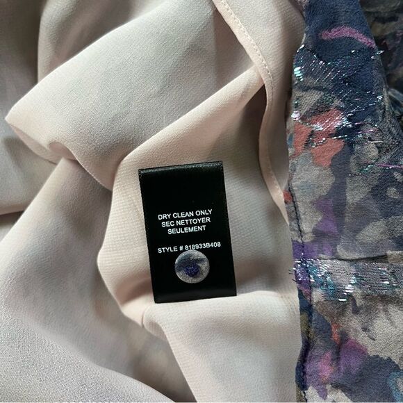 Rebecca Taylor Giverny Fleur Blouse Amethyst 4 - Picture 8 of 11